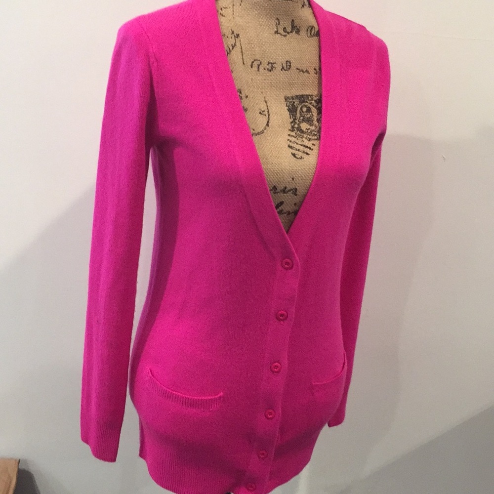 Hot pink sweater